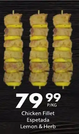 President Hyper Chicken Fillet Espetada Lemon & Herb offer
