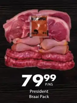 President Hyper President Braai Pack offer