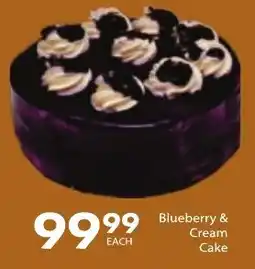 President Hyper Blueberry & Cream Cake offer