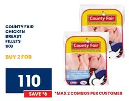 Econo Foods County fair chicken breast fillets offer
