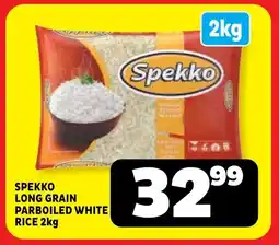 Usave Spekko long grain parboiled white rice offer