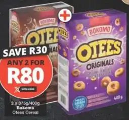 Checkers Bokomo Otees Cereal offer