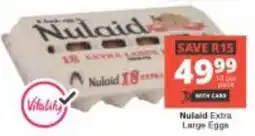 Checkers Nulaid Extra Large Eggs offer