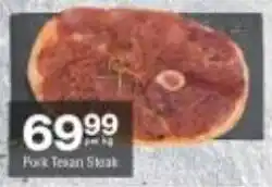 Checkers Pork Texan Steak offer