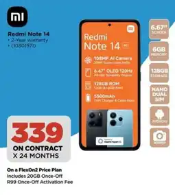 HiFi Corp Redmi Note 14 offer