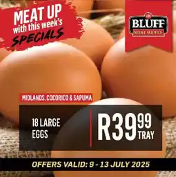 Bluff Meat Supply Large Eggs offer