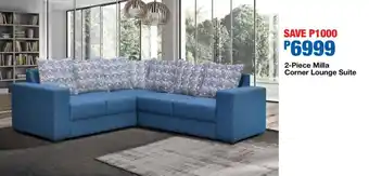 OK Furniture Milla Corner Lounge Suite offer