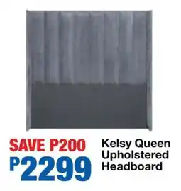 OK Furniture Kelsy Queen Upholstered Headboard offer