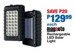 OK Furniture Magneto Rechargeable LED Solar Light offer