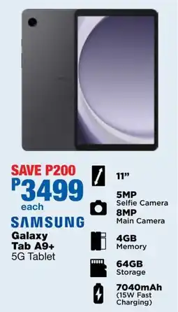 OK Furniture SAMSUNG Galaxy Tab A9+ offer