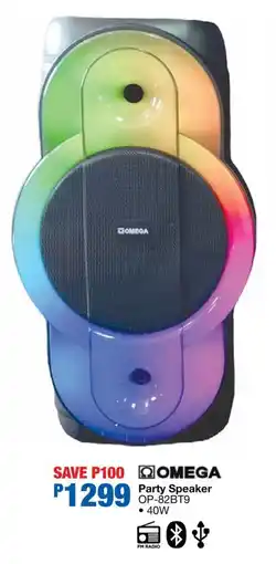 OK Furniture Omega Party Speaker offer