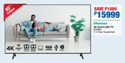 OK Furniture Hisense 4K Smart LED TV offer