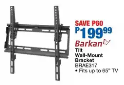 OK Furniture Barkan Tilt Wall-Mount Bracket offer