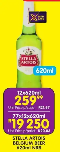 Shoprite Liquor Stella artois belgium beer nrb offer