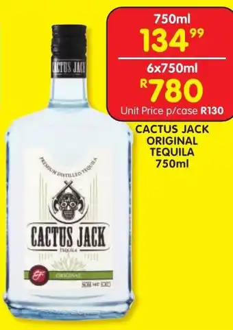 Shoprite Liquor Cactus jack original tequila offer