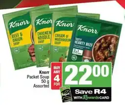 SuperSpar Knorr Packet Soup Assorted offer