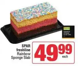 SuperSpar SPAR freshline Rainbow Sponge Slab offer