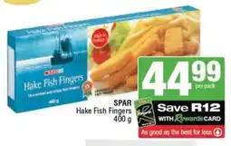 SuperSpar SPAR Hake Fish Fingers offer