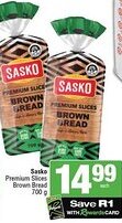 SuperSpar Sasko Premium Slices Brown Bread offer