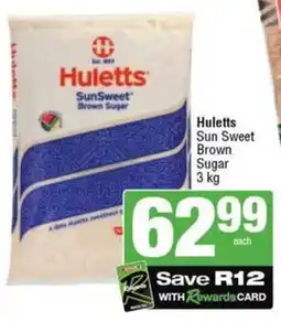 SuperSpar Huletts Sun Sweet Brown Sugar offer