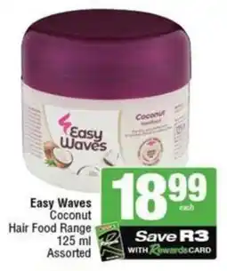 SuperSpar Easy Waves Coconut Hair Food Range Assorted offer