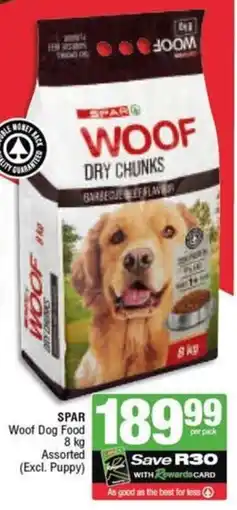 SuperSpar SPAR Woof Dog Food Assorted Excl. Puppy offer