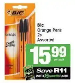 SuperSpar Bic Orange Pens Assorted offer