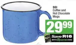 SuperSpar SGI Coffee and Hot Chocolate Mugs offer