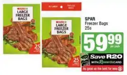 SuperSpar SPAR Freezer Bags offer