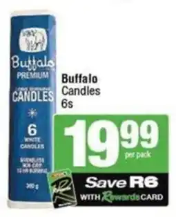 SuperSpar Buffalo Candles offer