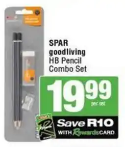 SuperSpar SPAR goodliving HB Pencil Combo Set offer