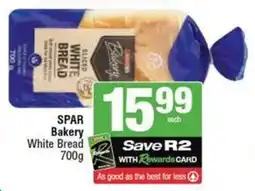 SuperSpar SPAR Bakery White Bread offer