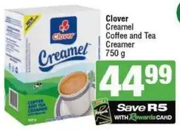 SuperSpar Clover Creamel Coffee and Tea Creamer offer
