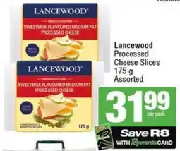 SuperSpar Lancewood Processed Cheese Slices Assorted offer
