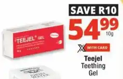 Checkers Teejel Teething Gel offer