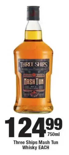 OK Liquor Three Ships Mash Tun Whisky offer