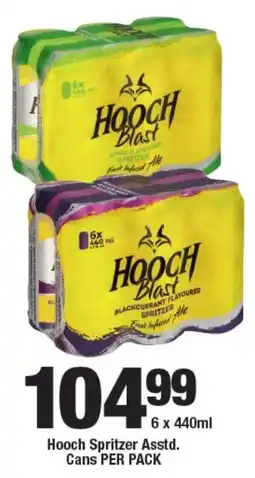 OK Liquor Hooch Spritzer Asstd. Cans offer