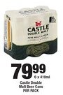 OK Liquor Castle Double Malt Beer Cans offer