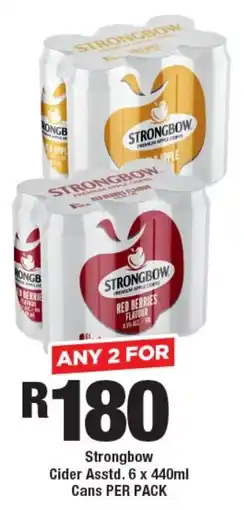 OK Liquor Strongbow Cider Asstd. Cans offer