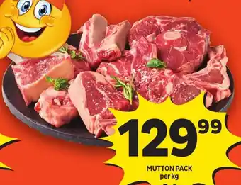 FoodWorld Mutton pack offer