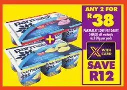 FoodWorld Parmalat low fat dairy snack offer