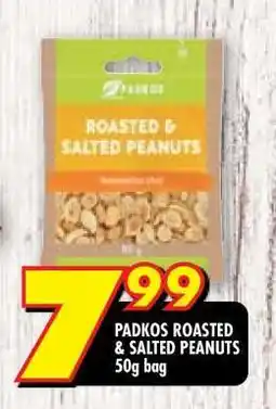 Shoprite PADKOS ROASTED & SALTED PEANUTS offer