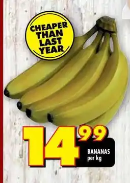 Shoprite BANANAS per kg offer
