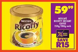 FoodWorld Nescafé ricoffy instant coffee offer