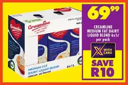 FoodWorld Creamline medium fat dairy liquid blend offer