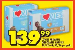 FoodWorld Lovies premium disposable nappies offer