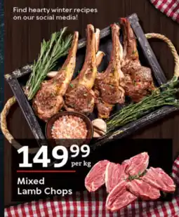 Oxford Freshmarket Mixed Lamb Chops offer