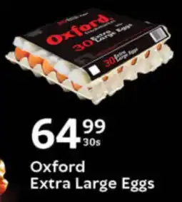 Oxford Freshmarket Oxford Extra Large Eggs offer