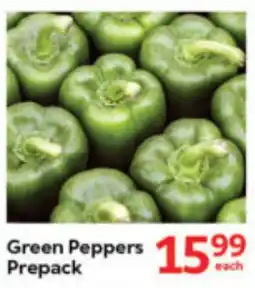 Oxford Freshmarket Green Peppers Prepack offer