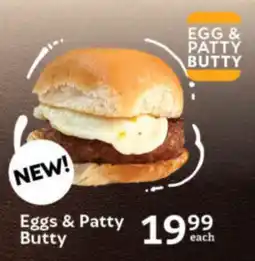 Oxford Freshmarket Eggs & Patty Butty offer